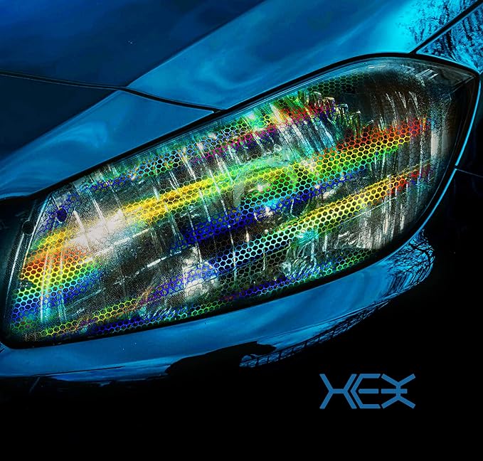 VViViD Micro Bio HEX+ Air-Tint Headlight Taillight Tint Vinyl Roll (12" x 60", Smoke)