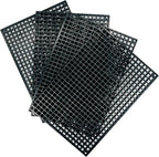 Organizer Genie - Four Black Pegboard Set to organize your Sockets, Wrenches, Pliers, Screwdrivers, Bits and All Other Tools
