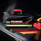 Everlit Survival Car Emergency Kit, Roadside Safety Tool Kit with Gloves,Digital Auto Air Compressor Tire Inflator, First Aid