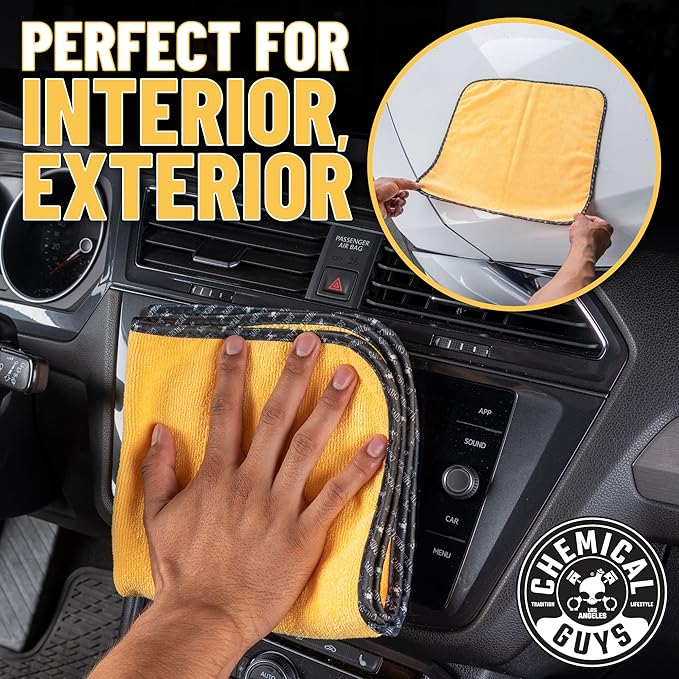 Chemical Guys HOL414 Total Interior Cleaner and Protectant, Refill Kit With 2 Dilution Bottles & 3 Premium Microfiber Towels 