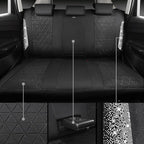 CAR PASS Oxford Bling Diamond Car Seat Covers Full Set Interior Sets, Waterproof Shining Glitter Sparkly Crystal Universal Ar