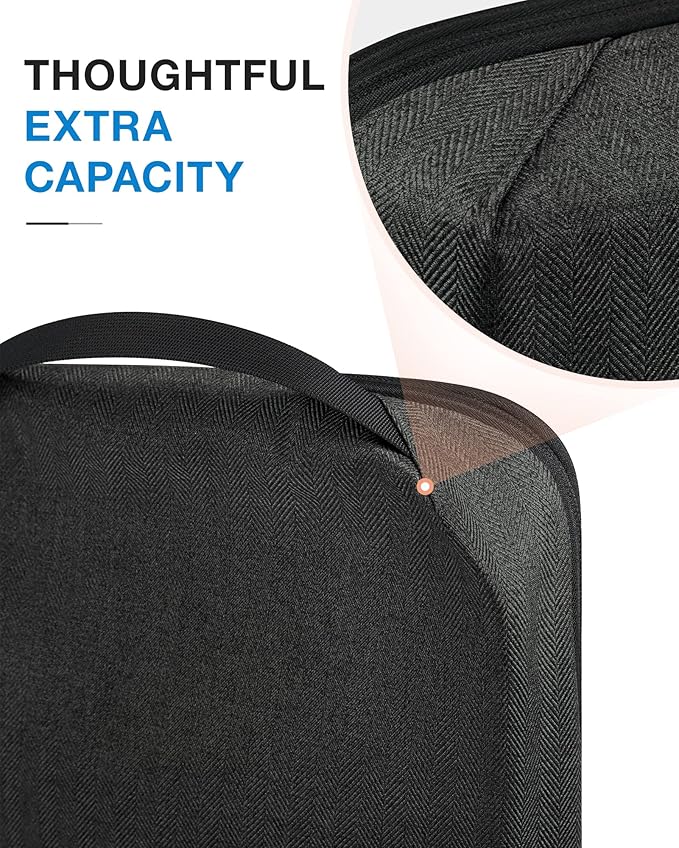 BAGSMART Compression Packing Cubes for Travel, 6 Set Packing Cubes for Carry on Suitcases, Compression Travel Cubes & Suitcas