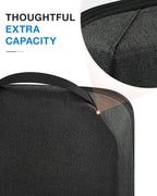 BAGSMART Compression Packing Cubes for Travel, 6 Set Packing Cubes for Carry on Suitcases, Compression Travel Cubes & Suitcas