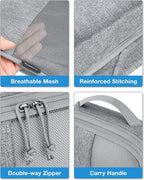 BAGSMART Compression Packing Cubes for Travel, 6 Set Packing Cubes for Carry on Suitcases, Compression Travel Cubes & Suitcas
