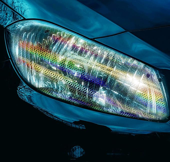 VViViD Micro Bio HEX+ Air-Tint Headlight Taillight Tint Vinyl Roll (17.9" x 60", Clear)
