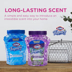 Clorox Fraganzia Crystal Beads Air Freshener, Long Lasting Room Deodorizer and Odor Eliminator Gel Beads to Freshen Home, Car
