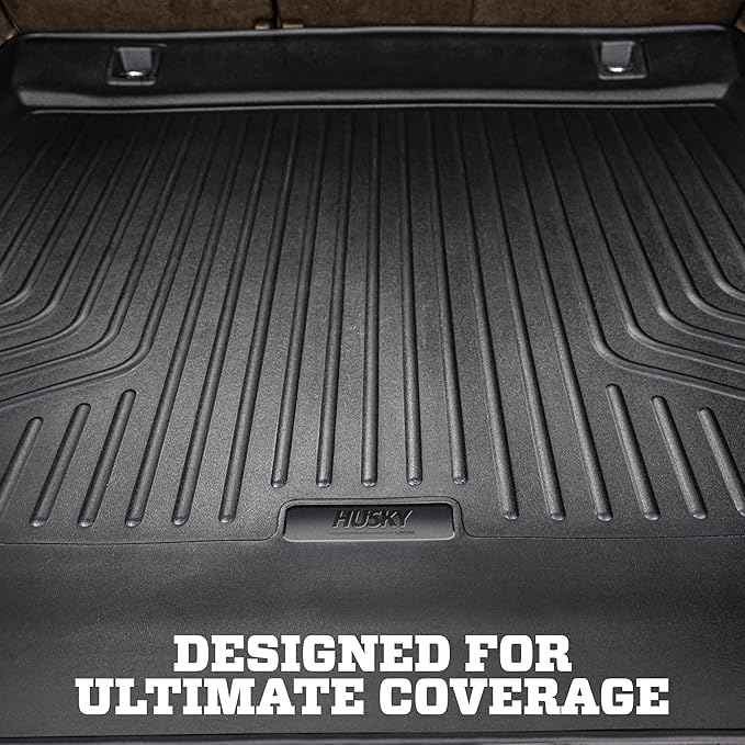 Husky Liners Weatherbeater Trunk Liner | Fits 2018 - 2022 Honda Accord Sedan | Trunk, 1-pc. Black - 44131