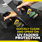Meguiar’s Quik Solutions All-Weather Floor Mat Kit,All Weather Floor Mat Cleaner and Car Mat Protectant that Deep Cleans & Re