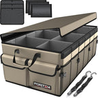 FORTEM Trunk Organizer For SUV Car Trunk Organizer, Foldable Storage, Car Accessories for Women Men, Collapsible Bag, Perfect C