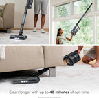 Shark Pet Cordless Stick Vacuum with XL Dust Cup, LED Headlights, Removable Handheld Vac, Crevice Tool, Portable Vacuum for H