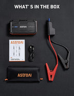 AstroAI S8 Car Battery Jump Starter, Car Jumper Starter Battery Pack for Up to 6.0L Gas & 3.0L Diesel Engines, 12V Portable