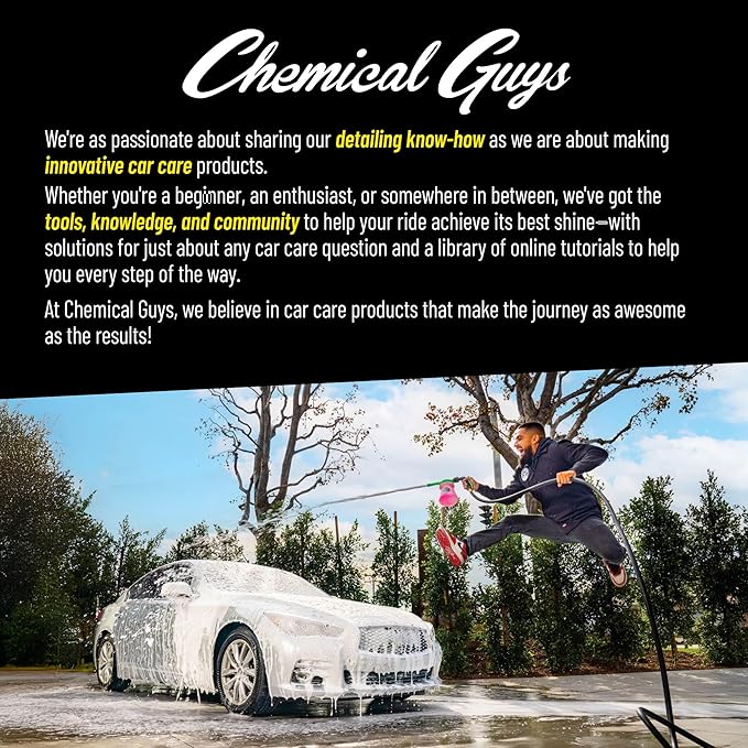 Chemical Guys Long Bristle Horse Hair Leather Cleaning Brush - Leather Brush to Gently Clean Car Interiors,Furniture,Sneakers