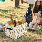 Golden Retriever Gifts Storage Bins & Boxes with Handles, Golden Retriever for Women Men Foldable Basket for Organizing, Dog 