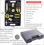 Car Emergency Kit,Emergency Roadside Kit for Car,Car Accessories for Women or Men,Car Safety Kit with Jumper Cables 11.8 FT,T