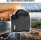 YITAMOTOR Floor Mats Compatible with 2022-2025 2026 Hyundai Tucson (No Hybrid Models), All Weather Protection TPE Heavy Duty Non-Slip Automotive Floor Liners Fits 1st & 2nd Row Full Set, Black