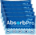 Rechargeable Dehumidifier Bag 5-Pack - 100g Reusable Moisture Absorbers - Silica Gel Packets for Bins, Totes, Gun Safe, Food