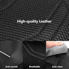 Car Seat Covers Full Set,Leather Car Seat Covers,Breathable and Sporty Car Seat Cover,Universal Fit Anti-Slip Seat Covers for