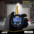 JACO Elite Digital Tire Pressure Gauge - Professional Accuracy - 100 PSI