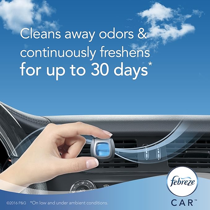 Febreze Car Vent Clip with Downy April Fresh Scent