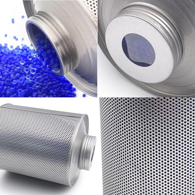 800 Gram Gun Safe Dehumidifier, 6 Pack of 1.77 LBS Rechargeable Dehumidifier Blue to Pink Silica Gel Desiccant Moisture