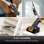 Shark UltraCyclone Pet Pro Plus Cordless Hand Vacuum, Powerful Suction, Handheld Vacuum for Car & Home, Pet Power Brush, Crev
