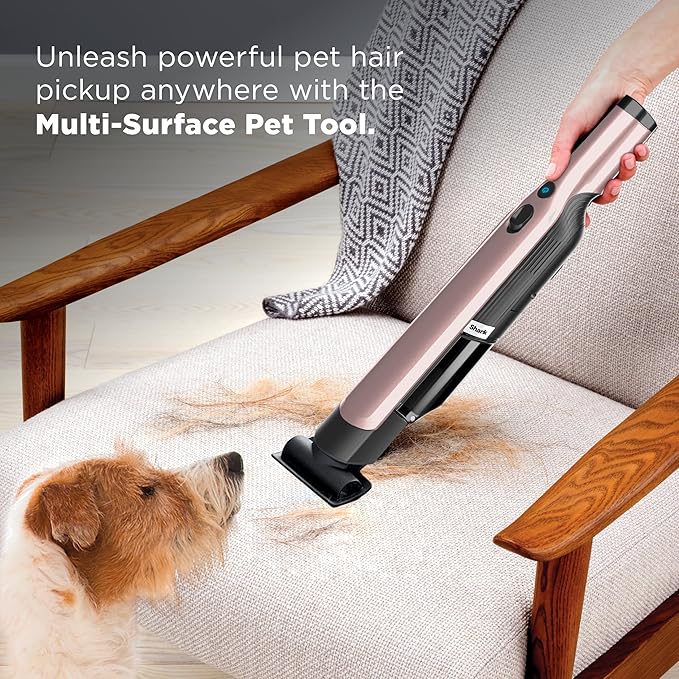 Shark WANDVAC Cordless Hand Vac, Lightweight, Portable at 1.4 lbs., Powerful Suction, Charging Dock, One-Touch Empty for Car 