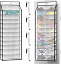 Kotkn 24-Pair Over Door Shoe Organizer for Family & Kids, Double Sided | Hanging Storage for Sneakers, Boots, Toys & Room Org