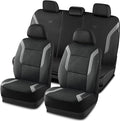 Skechers Memory Foam Car Seat Covers, Air Cool Mesh Thick Seat Covers, Car Seat Full Sets, Airbag Compatible, Automotive Comf