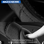 Skechers Steering Wheel Cover, Memory Foam Car Steering Wheel Cover,14.5-15inch Anti-Slip Safety Comfortable Desgin, Universa