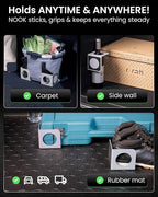 rati Nook Trunk Organizer Blocks for Cars and SUVs, Adjustable Cargo Dividers with Dual Grip Pads, Works on Carpeted and