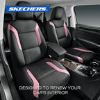 Skechers Memory Foam Car Seat Covers, Air Cool Mesh Thick Seat Covers, Car Seat Full Sets, Airbag Compatible, Automotive Comf
