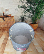 Round Laundry Basket Storage Bins Nursery Hamper Gift Baskets for Home,Office,Home Decor