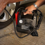 Schumacher SJ1330 1000 Peak Amp Jump Starter and Air Compressor with 12V USB Portable Power Ports