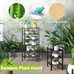 BMOSU 3-Tier Bamboo Small Shoe Rack Premium Stackable Shoe Shelf Storage Organizer for Hallway Closet Living Room Entryway Or