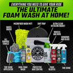 Chemical Guys Car Wash Kit 14-Pc Arsenal Builder - with Foam Blaster, Wash Bucket, Towels, Applicators, and 16 oz Soaps, Waxe