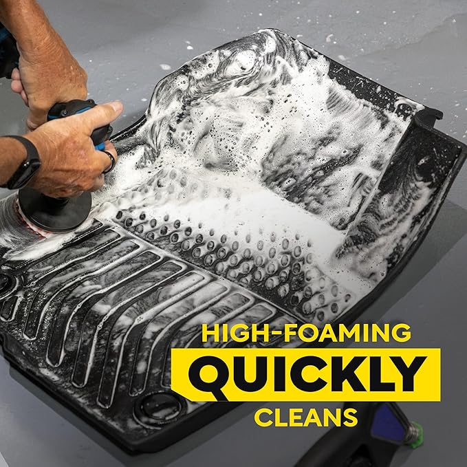 Meguiar’s Quik Solutions All-Weather Floor Mat Kit,All Weather Floor Mat Cleaner and Car Mat Protectant that Deep Cleans & Re