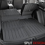Floor Mats Cargo Mat Set for Honda CRV 2026 2025 2024 2023 Car Mat Accessories(Include Hybrid), All Weather TPE Cargo Liner Door Sill Protectors for CR-V Gas Hybrid(Full Set Mats)