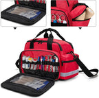 Trunab Home Health Nurse Bag Medical Bag Organizer with Handle and Shoulder Strap for Home Visit, Travel, Nursing Student