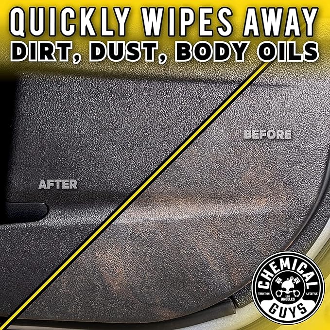 Chemical Guys InnerClean Quick Detailer with Pineapple Scent, High Performance Interior and Dashboard Cleaner, Dust Repellent