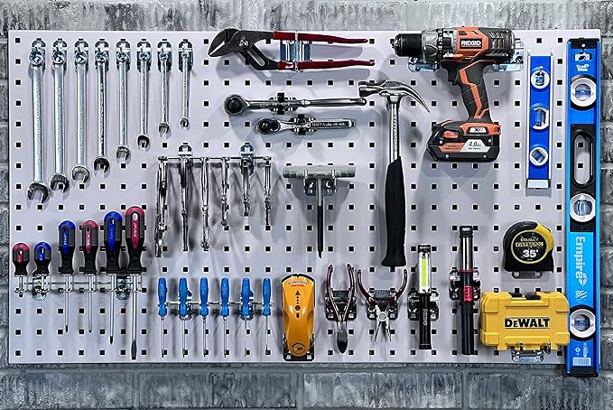 Triton Products LH3-KIT LocHook 30-Piece Zinc Plated Steel Hook and Bin Assortment for LocBoard