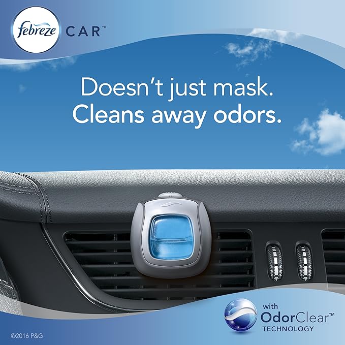 Febreze Car Vent Clip with Downy April Fresh Scent