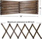 SKOLOO Hat Rack for Wall with 17 Hooks, Solid Wooden, Modern, Expandable Coat Rack Wall Mount for Coats, Hats, Bags, Baseball