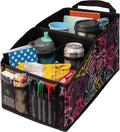 Lusso Gear Car Seat Organizer for Front or Backseat - Great for Adults & Kids, Features 9 Storage Compartments for Toys, Map