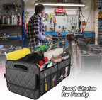 Deosk Car Trunk Organizer for SUV, Car Organizers and Storage with 6 Pocket, Car Accessories for Women/Men 50L Waterproof