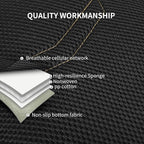 Beige Seat Covers,Sport and Breathable Seat Covers, Anti-Slip Universal Fit Automotive for Cars Sedan SUV and Truck(2 Pieces,
