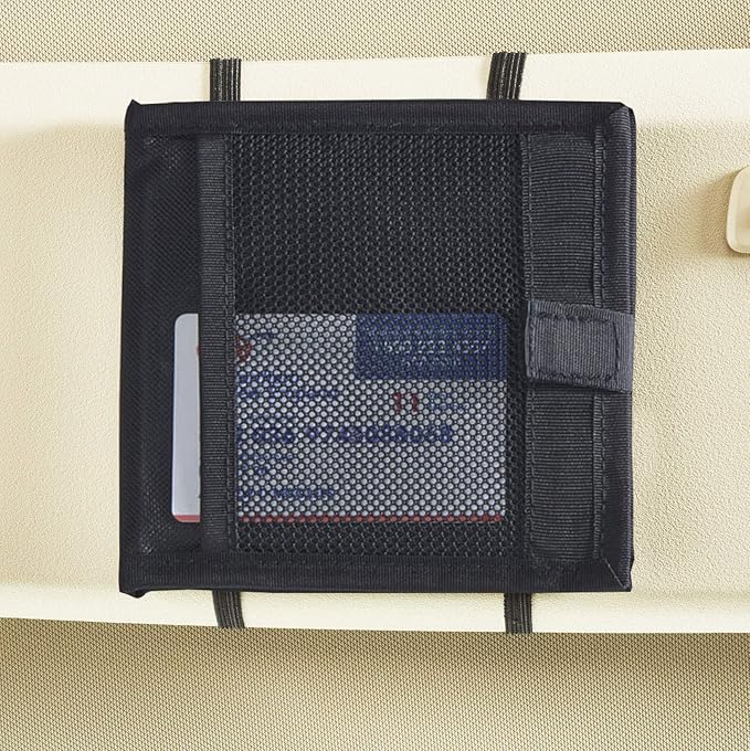 High Road 10-Pack Car Sun Visor Registration and Insurance Card Holder for Trucks and Cargo Vans with 2 Hidden Clear Vinyl Pockets