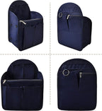Vercord Backpack Organizer Insert Liner Hanging Travel Bag in Bag with Many Pockets