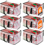 RoomHacks Clear Heavy Duty Extra Large Moving Bags, Reinforced Handle and Double Zipper Storage Bags for Packing Essentials (