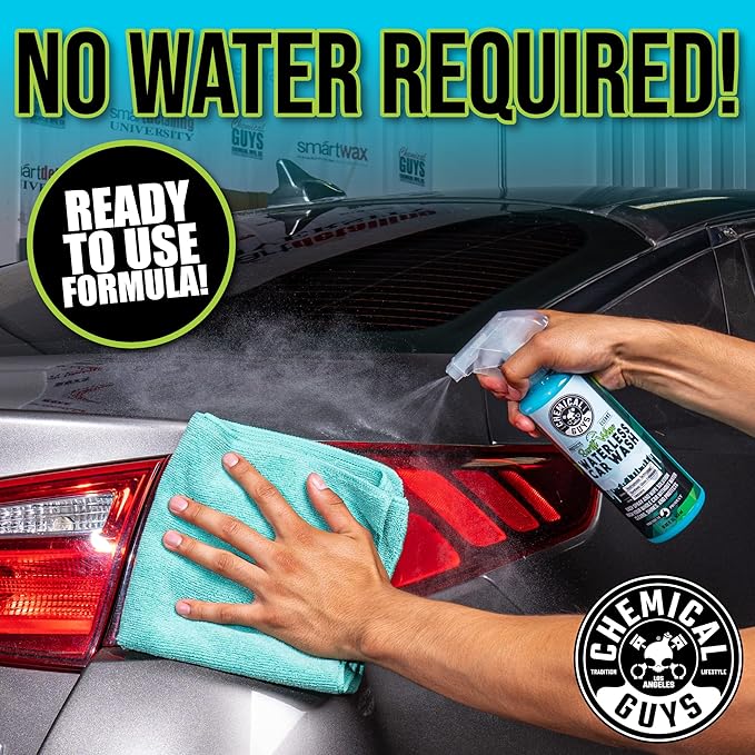 Chemical Guys Swift Wipe Sprayable Waterless Car Wash Spray - Spray and Wipe to Safely Clean and Shine Cars, Trucks, Motorcyc