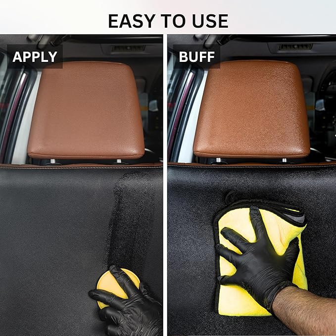 The Pro Stuff® Ultimate Leather Conditioner for Car Interior & Seats | UV Protection, Deep Restoration and Shine | Easy Apply